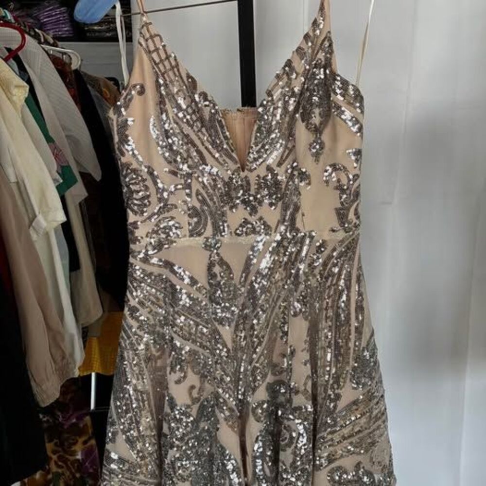 Sequin Cocktail Dress